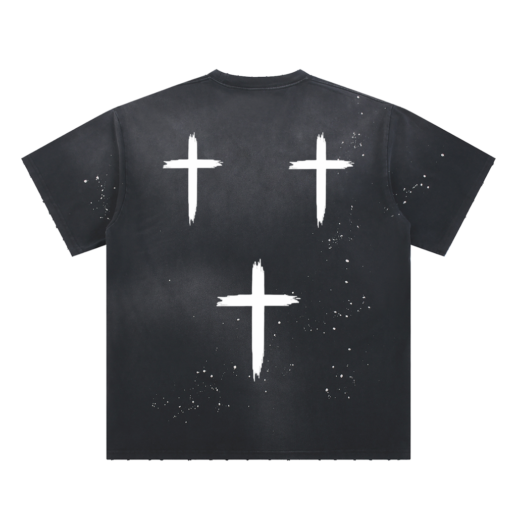 Unisex "REDEMPTION" Paint Splatter Tee