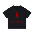 Kid's Loose Fit "REDEMPTION" Drop Shoulder T-Shirt