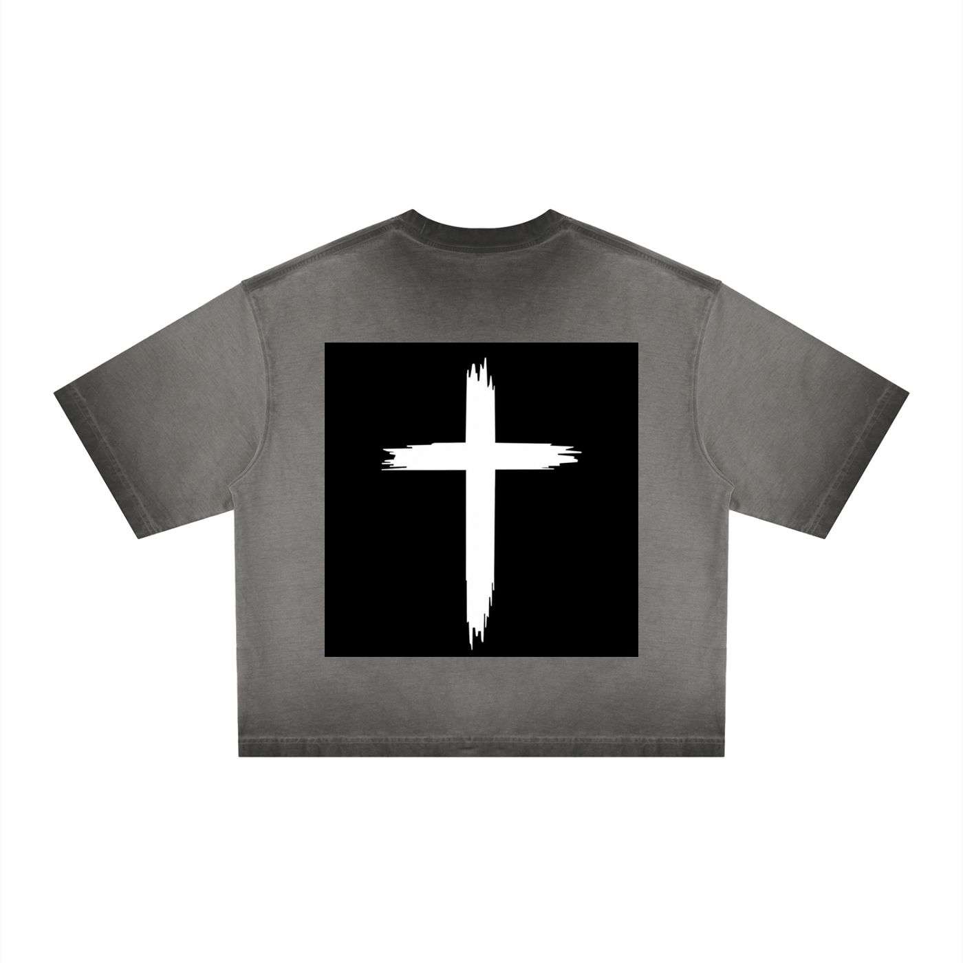 Unisex "REDEMPTION" Reverse Dyed Boxy T-Shirt